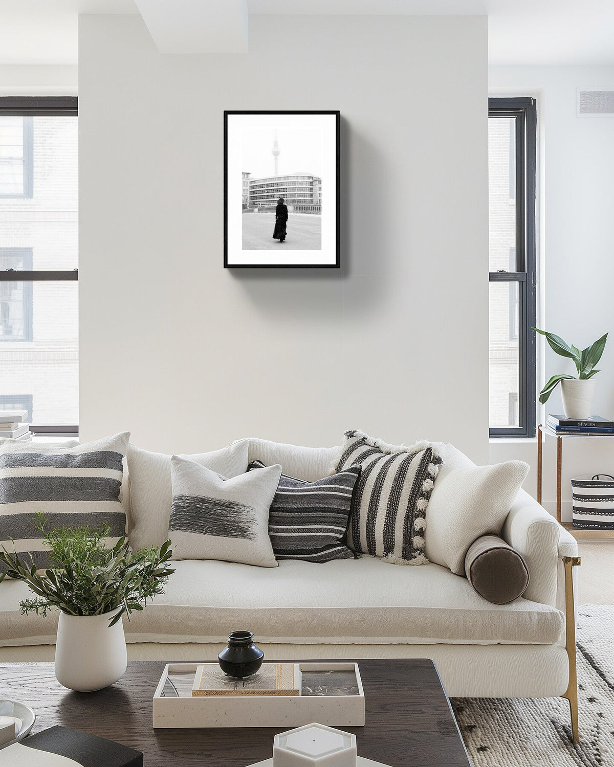 Feminine Wall Art | New Beginnings in Berlin - Art Print | Joyful Journey Series Rachel Vogeleisen Prints