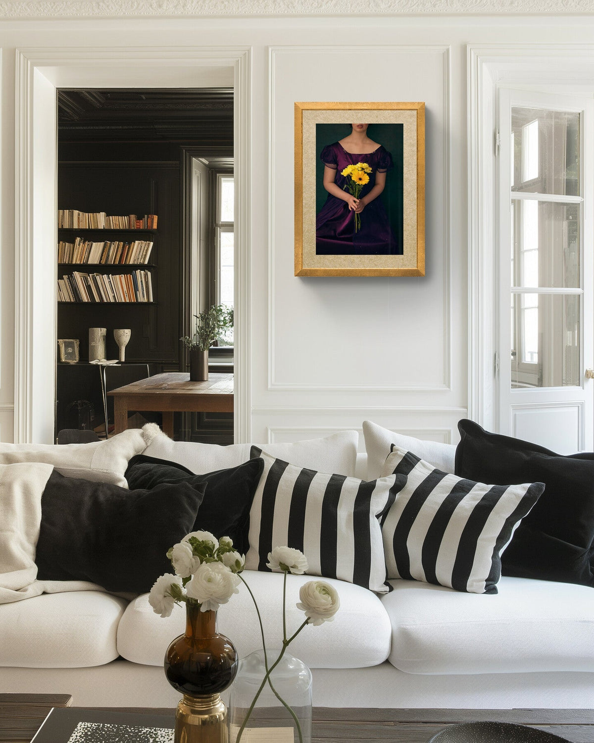 Finding My Voice - Regency Inspired Portrait Wall Art Rachel Vogeleisen Prints
