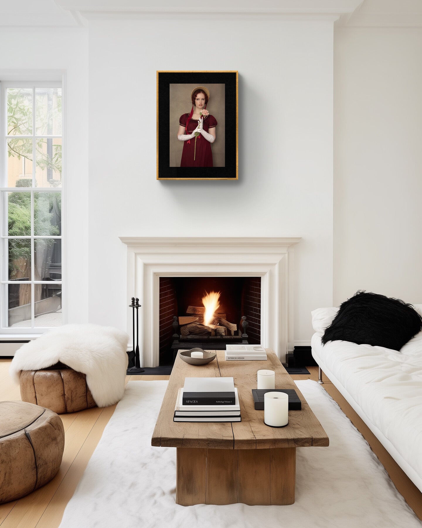 In plain sight Fine Art Portrait – A Regency rebel,Wall Art, Giclée Print