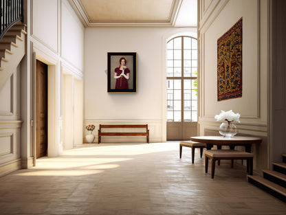 In plain sight Fine Art Portrait – A Regency rebel,Wall Art, Giclée Print