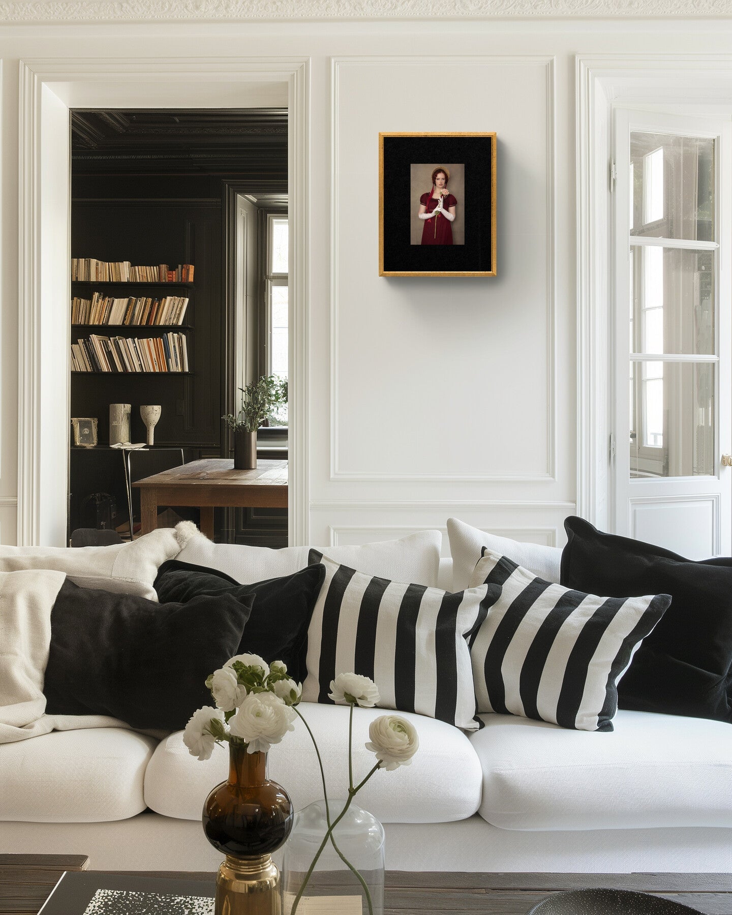 In plain sight Fine Art Portrait – A Regency rebel,Wall Art, Giclée Print