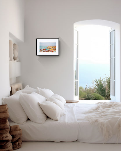 Monopoli Beach Art Print – Archival Quality Film Photography Coastal Wall Art