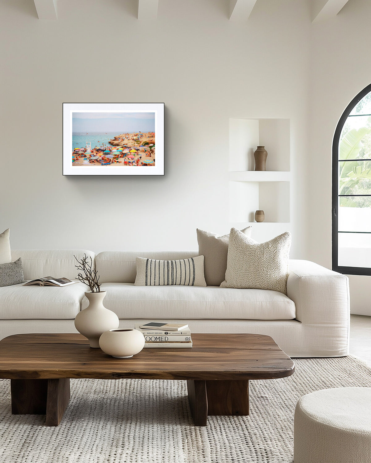 Monopoli Beach Art Print – Archival Quality Film Photography Coastal Wall Art