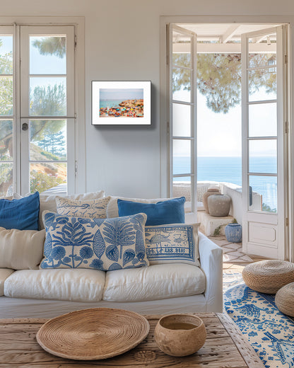 Monopoli Beach Art Print – Archival Quality Film Photography Coastal Wall Art