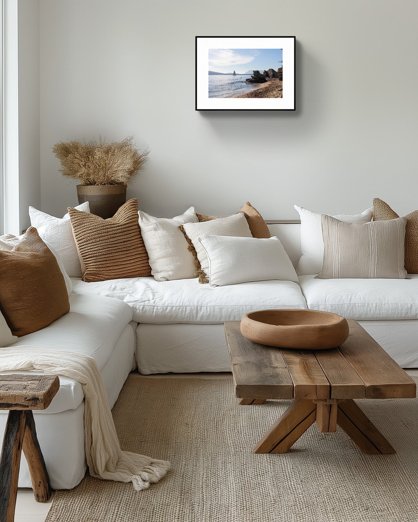 Plage de la Pinede Toulon Coastal Art Print – Archival Museum Quality Wall Art Rue Paradis Prints