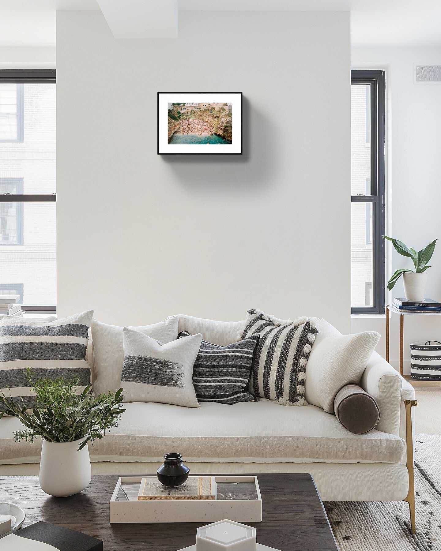 Polignano A Mare, Lama Monachile Beach Eco-Friendly Wall Art – Coastal Decor, Giclée Print Rue Paradis Prints