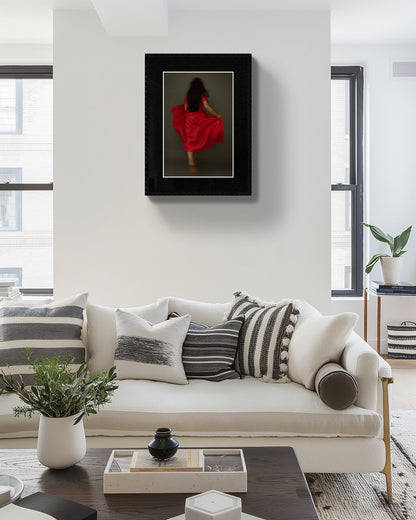 Run into Freedom: Art Print Celebrating Female Independence Rachel Vogeleisen Prints