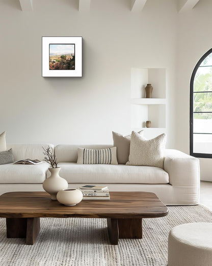Ronda Analogue Film Photography Print, Landscape Wall Art, Spain travel photo