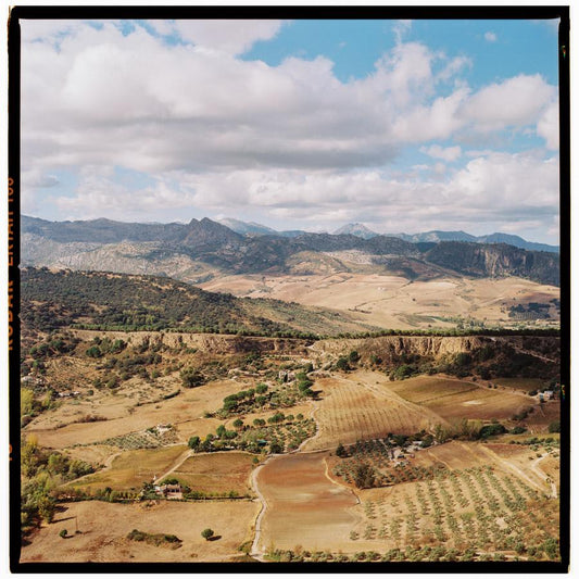Ronda Spain Photography Print | Andalusia Landscape Wall Art | Square Format