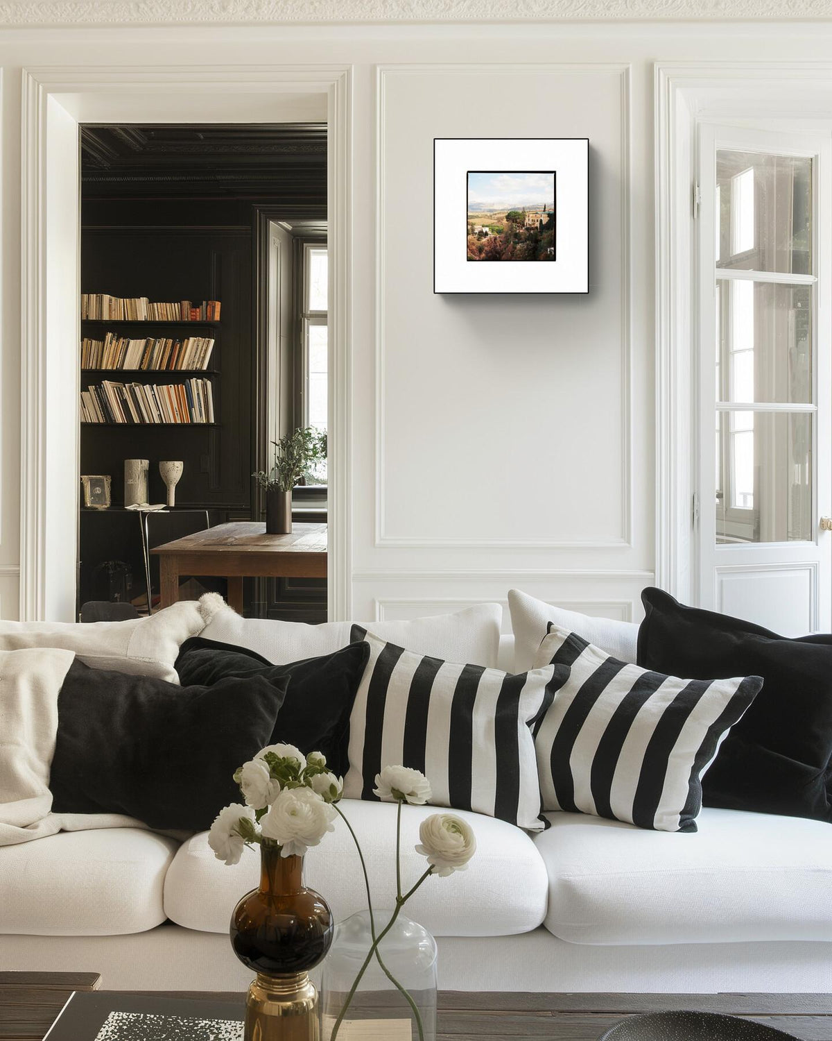 Ronda Analogue Film Photography Print, Landscape Wall Art, Spain travel photo