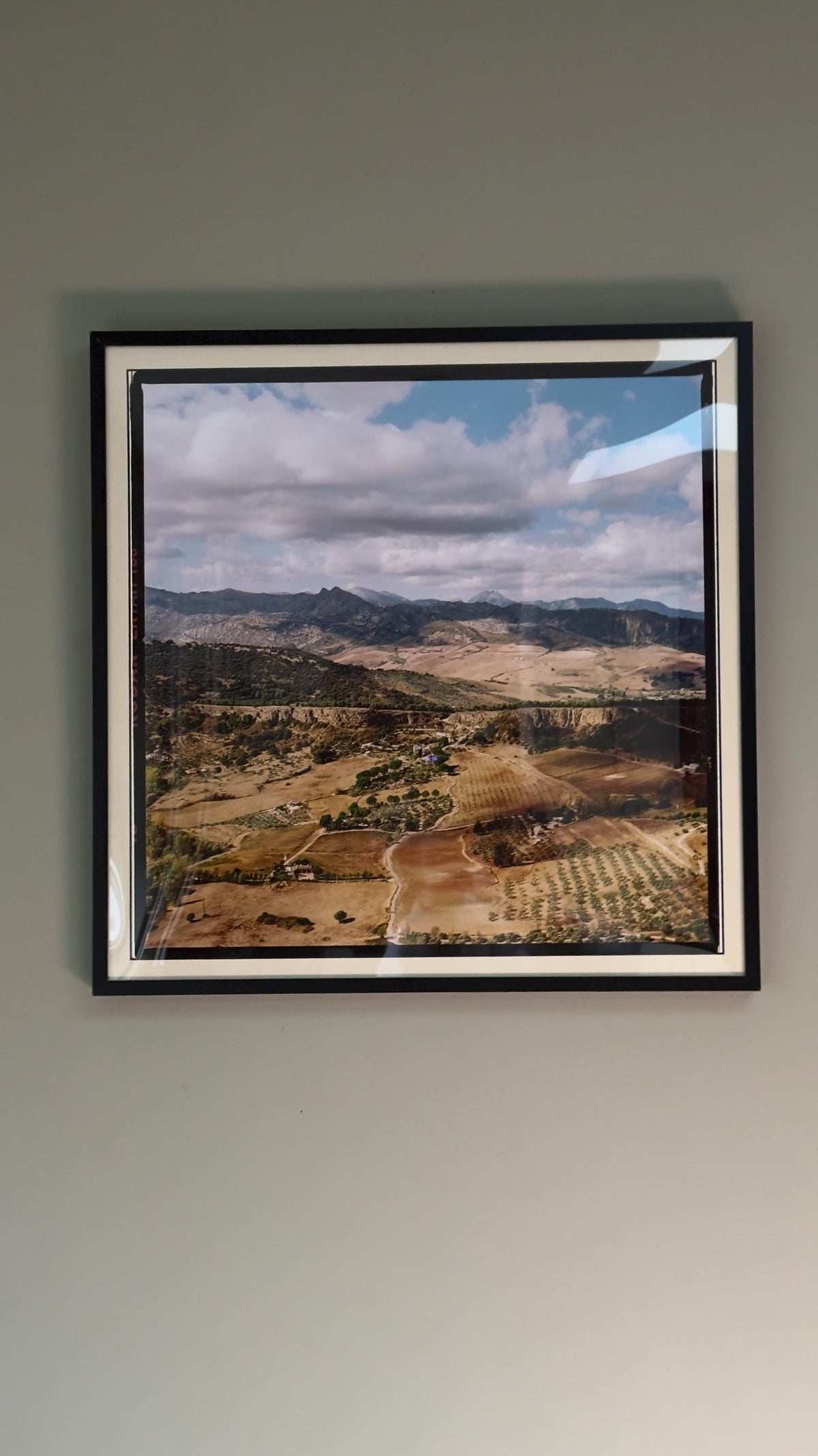 Ronda Spain Photography Print | Andalusia Landscape Wall Art | Square Format