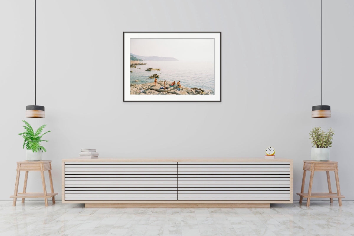 Summer Beach Fine art photography  Italian Riviera Coastal Wall art,  Mediterranean Home Decor, housewarming gift