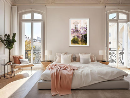 Wisteria Wall Art, London Townhouse Photography