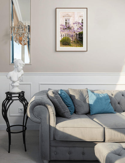 Wisteria Wall Art, London Townhouse Photography
