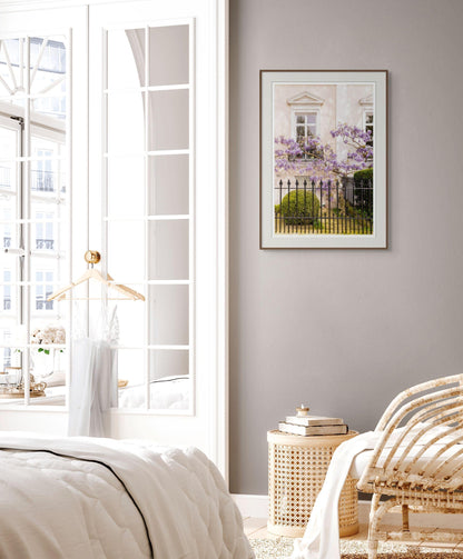 Wisteria Wall Art, London Townhouse Photography