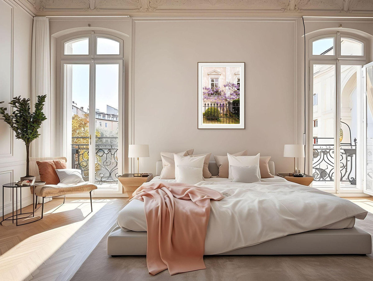 Wisteria Wall Art, London Townhouse Photography